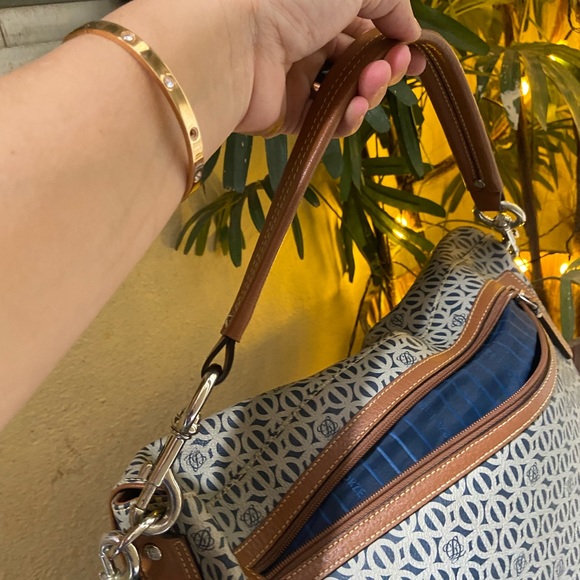 Louis Quatorze 2 in 1 Bag l. Messenger + Shoulder Bag. - Picture 5 of 17